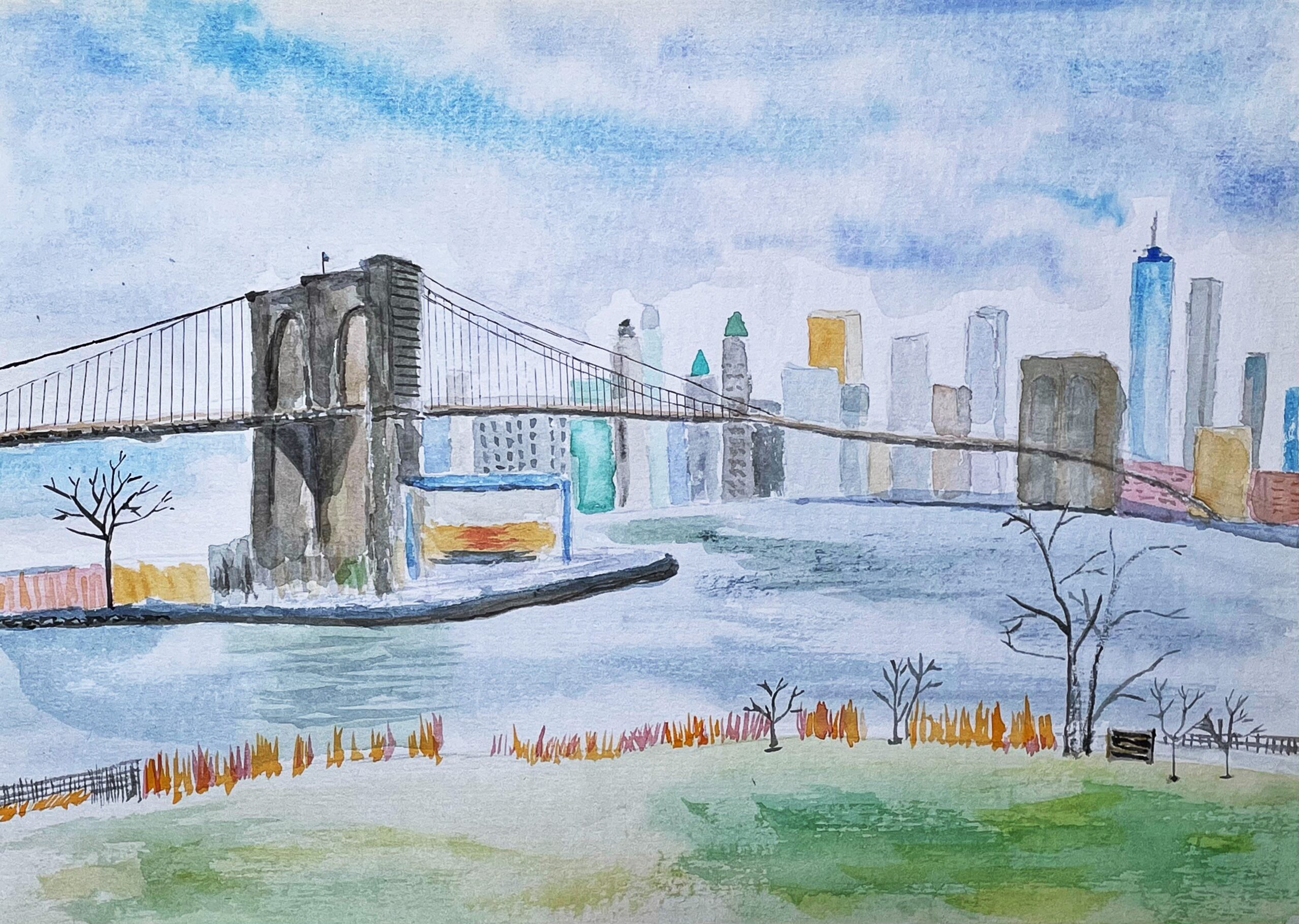 DUMBO watercolor