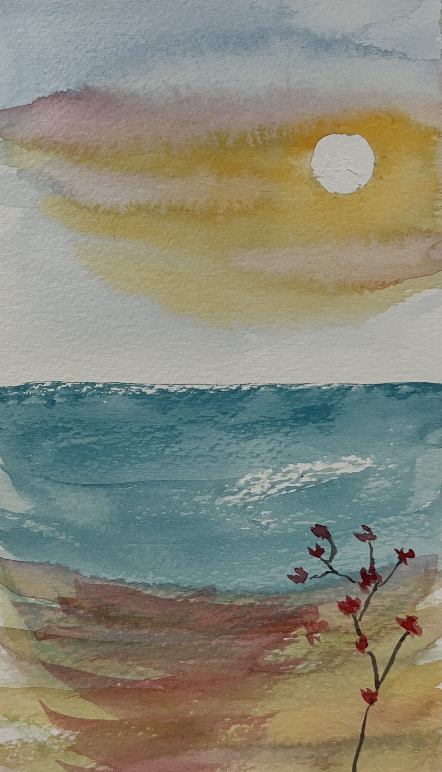 By the sea