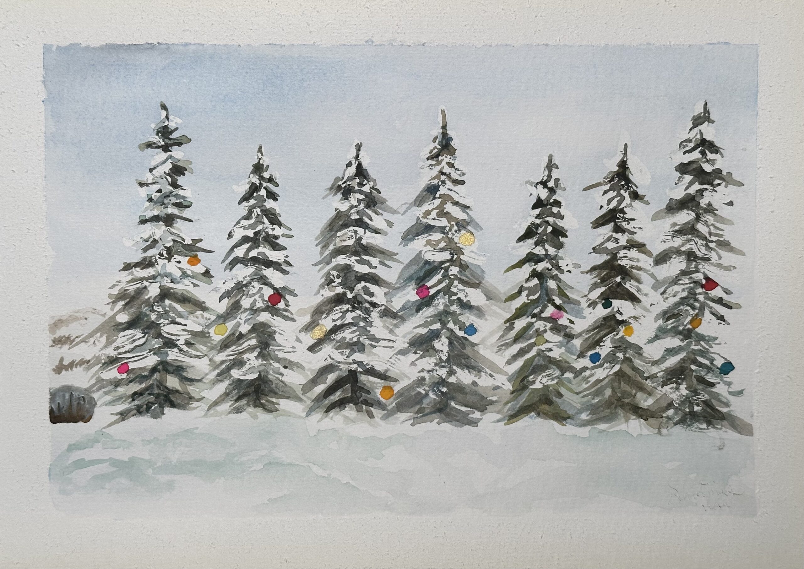 Winter trees