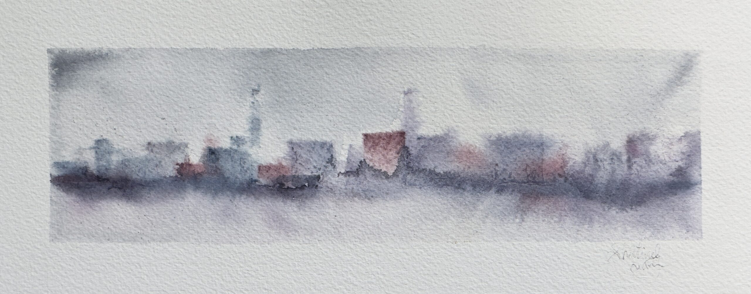 Manhattan in the Rain