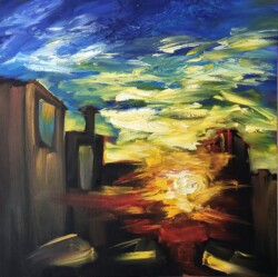 Sunset in East Village